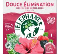 Checarzhn--No1-Infusion Douce Elimination, Goût Reine Des Prés, Hibiscus Et Cassis, Ingrédients D'origine 100% Naturelle, 20 Sachets Pyramid