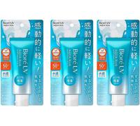 Checarzhn--No1-Kao Biore Lot De 3 Uv Aqua Rich Watery Essence 2019 Spf50+ Pa + +++