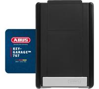 CHECARZHN--NO1-Keygarage 767 - Boîte À Clés Avec Arceau Pour Montage Mural - Avec Code De Touche - Pour Clés Ou Petits Objets De Valeur - Noir-Argenté