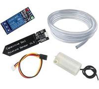 CHECARZHN--NO1-Kit D'Arro Automatique Pour Arduino Diy, Sol Détection D'Humidité + 5V 1 Canal Relais Module + Mini Micro Pompes À Eau Submersibles + 1M Tuyau Transparent Pour Jardin Plante Fleur