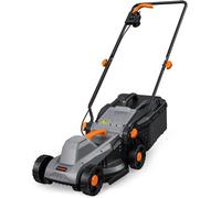 CHECARZHN--NO1-La33A 1300W Tondeuse Électrique, Coupe 33 Cm, Ramas JusquÀ 95%, Hauteur Réglable 3 Niveaux, Bac Avec Indicateur, Design Léger Et Pliable, Idéale Pour Jardin