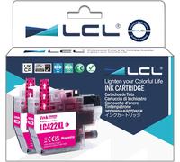 CHECARZHN--NO1-Lc422 Lc422Xl Magenta Haute Rendement Cartouche D'Encre Compatible Pour Brother Lc-422Xl Lc422Xl Lc422Xlm Lc422M Pour Mfc-J5340Dw Mfc-J5345Dw Mfc-J5740Dw Mfc-J6540Dw Mfc-J6940Dw (2-Pack