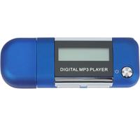 CHECARZHN--NO1-Lecteur Mp3 4 Gb Lecteur De Musique De Disque U Prend En Charge La Batterie Aaa Remplaçable, Enregistrement (Bleu)