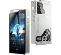 CHECARZHN--NO1-Lecteur Mp3 Android R4 Avec Bluetooth Et Wifi Intégré 4Dac Android12 Compatible Avec La Lecture Dsd Pcm Mqa Avec Boule De 4,4 Mm Mémoire 32 Go (Argent)