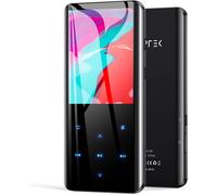 CHECARZHN--NO1-Lecteur Mp3 Bluetooth 5.0 Avec Écran Couleur Tft 2,4"", Lecteur De Musique Hifi Avec Haut-Parleur, Radio Fm, E-Book, Enregistrement Vocal, M En Veille, Support Jusqu'À 128 Go, Noir