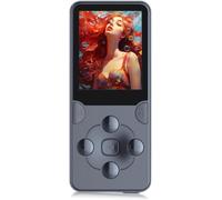 CHECARZHN--NO1-Lecteur Mp3 Mp4 Pour Enfants, Lecteur Mp3 À Réduction De Bruit, Lecteur Audio Hifi Portable Avec Écran Hd De 1,77 Pouces, Radio Fm, Écouteurs, Haut-Parleur Intégré, Visionneuse