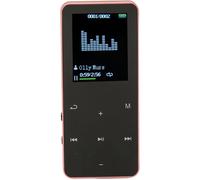 CHECARZHN--NO1-Lecteur Mp4, Écran De 1,8 Pouces Réduction Du Bruit Lecteur Mp3 Sans Perte 4.2 Portable Pour Les Jours Pour Les Athlètes (Rose)