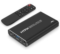 CHECARZHN--NO1-Lecteur Multimédia 4K Hd, Sortie Hdmi/Av/Coaxial Pour Mp4 Mp3 Mkv Avec Télécommande, Lecture De Vidéos Et De Photos Avec Lecteur Usb 3.0/Carte Sd/Disque Dur/Périphérique Externe, Pr En