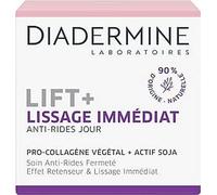 Checarzhn--No1-Lift+ Lis Immédiat - Crème De Jour Vi Anti-Rides Ultra Tenseur - Soin Fermeté - Pro-Collagène Végétal Et Actif Soja - 90% D'ingrédients D'origine Naturelle - Pot De 50 Ml