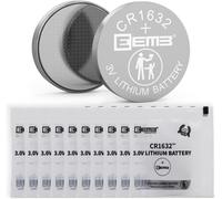 CHECARZHN--NO1-Lot De 10 Piles Bouton Cr1632 3 V Au Lithium Cr 1632 Li-Mno¿ Ecr1632, Dl1632 Pour Montre/Porte-Clés/Lunettes De Lecture Led/Calculatrice/Lampe De Poche Led/Jouets