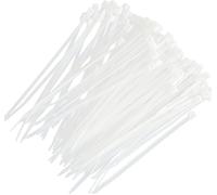 Checarzhn--No1-Lot De 100 Attaches Autobloquantes Solides Pour Reliure Et Organisation ¿ Attaches Autobloquantes Robustes ¿ 8,8 X 500 Mm ¿ Blanc