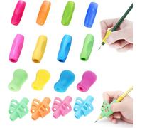 Checarzhn--No1-Lot De 16 Poignées En Silicone Souple Pour Stylo Avec Boîte En Plastique Pour Enfants, Étudiants, Tout-Petits, Enfants D'âge Préscolaire