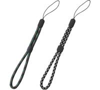 CHECARZHN--NO1-Lot De 2 Dragonnes De Poignet Pour Téléphone, Appareil Photo, Dragonne Réglable Et Portable Compatible Avec Étui D'Appareil Photo Gopro, Étui De Téléphone, Clés, Clé Usb, Lampe De Poch
