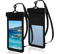 Checarzhn--No1-Lot De 2 Pochette Etanche Smartphone,Pochette Telephone Portable,Protege Telephone Eau,Corde Large Réglable Et Résistante Pochette Telephone Portable Etanche, Toucher Sensible,Universe