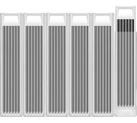 Checarzhn--No1-Lot De 36 Recharges De Crayon De 2,8 Mm Pour Crayon Tracer/Pica, Trou Profond Solide, Recharges De Mine De Crayon De Marqueur Ou Travail Du Bois, Construction B