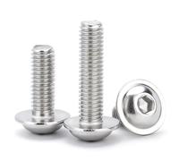 Checarzhn--No1-Lot De 40 Vis À Tête Bombée M5 En Acier Inoxydable M5 Vis À Tête Fraisée Torx Pour Projets De Bricolage, Réparation De Meubles, Montage Et Entretien
