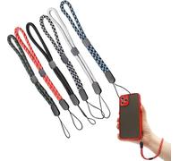 CHECARZHN--NO1-Lot De 6 Dragonnes Pour Téléphone Portable, Dragonne De Téléphone Portable, Dragonne Réglable En 6 Couleurs, Compatible Avec Airpods, Appareil Photo, Pendentif De Téléphone Portable, M
