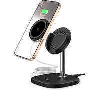 Checarzhn--No1-Magnétique Chargeur Induction Pour Iphone, Chargeur Rapide Compatible Avec Magsafe Apple, Chargeur Sans Fil Support Pour Iphone 16/15/14/13/12 Pro Plus, 506m (Sans Adaptateur)