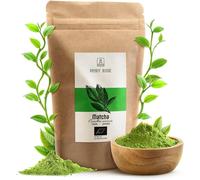 Checarzhn--No1-Matcha Bio 100g Thé Vert En Poudre Du Japon Sans Additifs Source De Théine Stimulation Naturelle