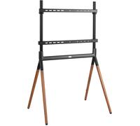 CHECARZHN--NO1-Mc-926 Support Tv Universel 49-70" Jusqu'À 40 Kg Vesa 600X400 Compatible Avec Lcd Led Oled Qled Plasma Noir/Noix