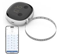 Checarzhn--No1-Mètre Ruban Rétractable Et Connecté Avec Application Bluetooth Rechargeable Usb-C Pour Mesure Du Corps Gain De Muscle Rem En Forme Et Musculation, 150 Centimètres / 60 Pouces