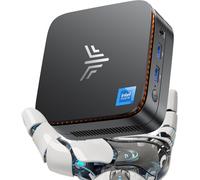 CHECARZHN--NO1-Mini Pc ¿ntel Alder Lake-N97(Jusqu'À 3,6 Ghz) 16 Go Ddr4 1To Ssd E1 Mini Ordinateur De Bureau Dual Display 4K@60Hz Uhd Hdmi 2.0+Dp 1.4/Gigabit Ethernet/2.4+5G Wifi/Bt4.2 Tour Pc