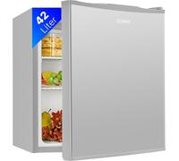 CHECARZHN--NO1-Mini-Réfrigérateur, 42L, 2 Étagères Grillagées, Kb7346, Inox