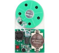 CHECARZHN--NO1-Module De Puce Sonore, Module Sonore Enregistrable De 25 Secondes Avec Bouton Poussoir, Pour Cartes Audio Diy, Jouets En Peluche, Cadeaux Musicaux, Cartes De V?ux, Anniversaire,