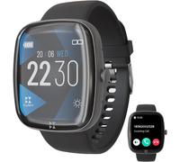 Checarzhn--No1-Montre Connectée Buytech Pour Homme, Femme, 1,83 Pouces, Montre Numérique Avec Appels Bluetooth, 80 Modes Sportifs, Surveillance De Fréquence Cardiaque Spo2 Et Sommeil Ios Et Android (N