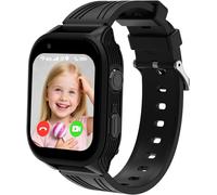 Checarzhn--No1-Montre Connectée Enfant 4g, Montre Intelligente Gps Pour Fille Garçon Avec Wifi Appel Vidéo Chat Familial Sos Caméra Étanche Mode Classe, Smartwatch Téléphone Enfants Cadeau Pour 4-12 A