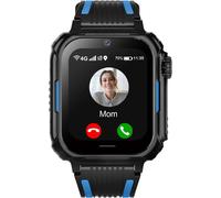 Checarzhn--No1-Montre Connectée Enfant Gps 4g Montre Telephone Étanche Avec Wifi Appel Vidéo Sos Mode Classe Notification De Vibration Smartwatch Enfant Cadeaux Pour 5-12 Garçons Filles