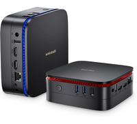 CHECARZHN--NO1-Mp20 Mini Pc, Intel Twin Lake N150 (Jusqu'À 3,6 Ghz), 16Go Ram, 512Go Ssd Mini Ordinateur, Double Ecran 4K Uhd, 9 Ports Polyvalents, Wifi 6 Bi-Bande, Pour Les Affaires/Le Home/Business