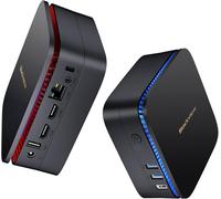 CHECARZHN--NO1-Mp60 Mini Pc Gaming Win 11 Intel Twin Lake N150, 16 Go Ddr4 Ram 512 Go M.2 Ssd, 4K @ 60 Hz Uhd Dual Display Hdmi, Gigabit Ethernet, 5G Wifi, Gigabit Ethernet/Bt4.2/Rj45/Tour Pc Vesa Su