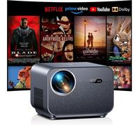 CHECARZHN--NO1-Netflix Certifié Videoprojecteur 4K Rd999, 900 Ansi Lumens Rétroprojecteur Avec Dolby Audio, Auto Focus & Auto Keystone, Natif 1080P, Wifi 6,Bluetoooth, Projecteur Video Avec Youtube/P