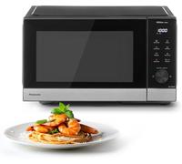 CHECARZHN--NO1-Nn-Sd38Qsepg 29L Micro-Ondes Solo, 1000 W, Décongélation Automatique, 11 Programmes Automatiques, Minuterie, Noir Et Acier Inoxydable
