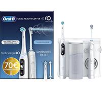 Checarzhn--No1-Oral Health Center Hydropulseur Dentaire Et À Dents Électrique Io6, Jet Dentaire, 1 Canule Oxyjet, 1 Canule Water Jet, 4 Jets D'eau Et 5 Pressions, 2 Ttes, Rechargeable