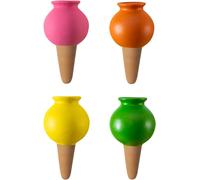 CHECARZHN--NO1-Pack De 4 Pointes Auto-Arrosantes En Terre Cuite, Pieux D'Arro Des Plantes, Pieux D'Autoarro Décoratifs De 430Ml, Goutte-Gouttes Automatiques Pour Plantes En Pot D'Intérieur(#2)