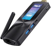 Checarzhn--No1-Pcg02 Mini Pc Stick Fanless Celeron J4125, Petit Ordinateur Portable Micro Pc, Lpddr4, Hdmi 4k 60hz, Wi-Fi5 2.4g/5g, Gigabit Ethernet, Bt 4.2, Win11, Usb 3.0 * 2, Wake On Lan, Pxe (8g/-