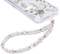 CHECARZHN--NO1-Pendentif Pour Téléphone Portable Avec Perles, Dragonne Pour Téléphone Portable Avec Languette De Fixation, Kit Mains Libres Et Protection Contre Les Chutes, Cordon Tour De Cou Amovibl