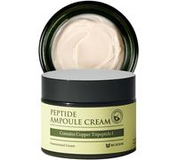 Checarzhn--No1-Peptide Ampoule Cream (50ml) Korean Skincare - Crème Réparatrice Au Tripeptide De Cuivre - Soin Anti-Âge Raffermissant - Elasticité & Raffermissement