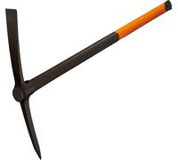 CHECARZHN--NO1-Pioche Forgée De Jardin À Douille Ovale, Longueur 90 Cm, Poids 2,95 Kg, Tête En Acier Au Carbone Forgée/Manche Résistant En Fibre De Verre, Noir/Orange, 200, 1001733