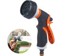CHECARZHN--NO1-Pistolet D'Arro , Pistolet Arrosoir Avec 8 Modes D'Arro , Pistolet Pulvérisateur De Jardin, Débit D'Eau Réglable Pour Arroser La Pelouse, Le Bain Des Animaux Domestiques
