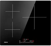 CHECARZHN--NO1-Plaque Induction - 3 Feux - 6200W - Fonction Boost - Tables De Cuisson - Commande Tactile - 9 Niveaux De Puissance - Sécurité Enfant - Cbbih3B