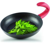 Checarzhn--No1-Poêle Induction En Aluminium Forgè Revêtement Anti Adhésive Et Anti-Rayures En Hoplon Poignée Ergonomique Peu Encombrante Fabriqué En Italie Enjoy Cooking