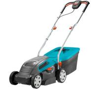 CHECARZHN--NO1-Power Li-40/32 Tondeuse Préc Tondeuses À 280 M², Largeur De Coupe 32Cm, Réservoir D'Herbe 30L, Hauteur De Coupe 20-60 Mm, Liaison Pliante, Poignée Ergonomique (5033-20)