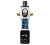 CHECARZHN--NO1-Préfiltre À Eau Rotatif De 40 Microns Pour Toute La Maison, Filtre À Sédiments D'Eau De Puits, 19 Mm G-M + 25,4 Mm G-M, Débit Élevé 4 T/H, Pour Systèmes De Filtration D'Eau Dans Toute L