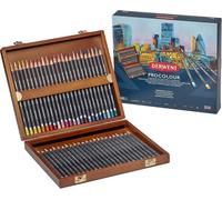 Checarzhn--No1-Procolour - Set De 48 Crayons De Couleur, Coffret Cadeau En Bois, Mines Rondes Solides 4 Mm, Texture Lisse, Pour Dessin & Coloriage, Qualité Professionnelle (2302523)