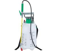 CHECARZHN--NO1-Pulvérisateur À Pression Appareil Lance Tuyau Ceinture 5 L, Plante Jardin, 3 Bar, Buse Réglable, Blanc