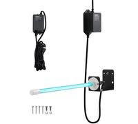 CHECARZHN--NO1-Purificateur D'Air Conduit Cvc 18 W Épurateur D'Air De Conduit De Climatisation Avec Aimant, Ampoule Uv 356 Mm, Longueur D'Onde 254 Nm, Lumière Uv Uvc, Purification Puissante, Pour Cli