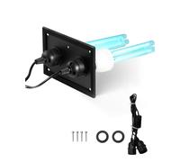 CHECARZHN--NO1-Purificateur D'Air Conduit Cvc Maison 50 W Épurateur D'Air De Conduit De Climatisation, Longueur D'Onde 254 Nm, Lumière Uv Uvc, Avec Ampoule Uv 126 Mm, Purification Puissante, Pour Cli